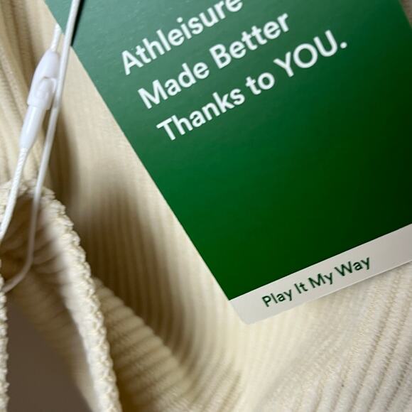 Halara High Waisted Back Zipper Split Hem 2-in-1 Corduroy Casual Skirt Brown M - Picture 8 of 12